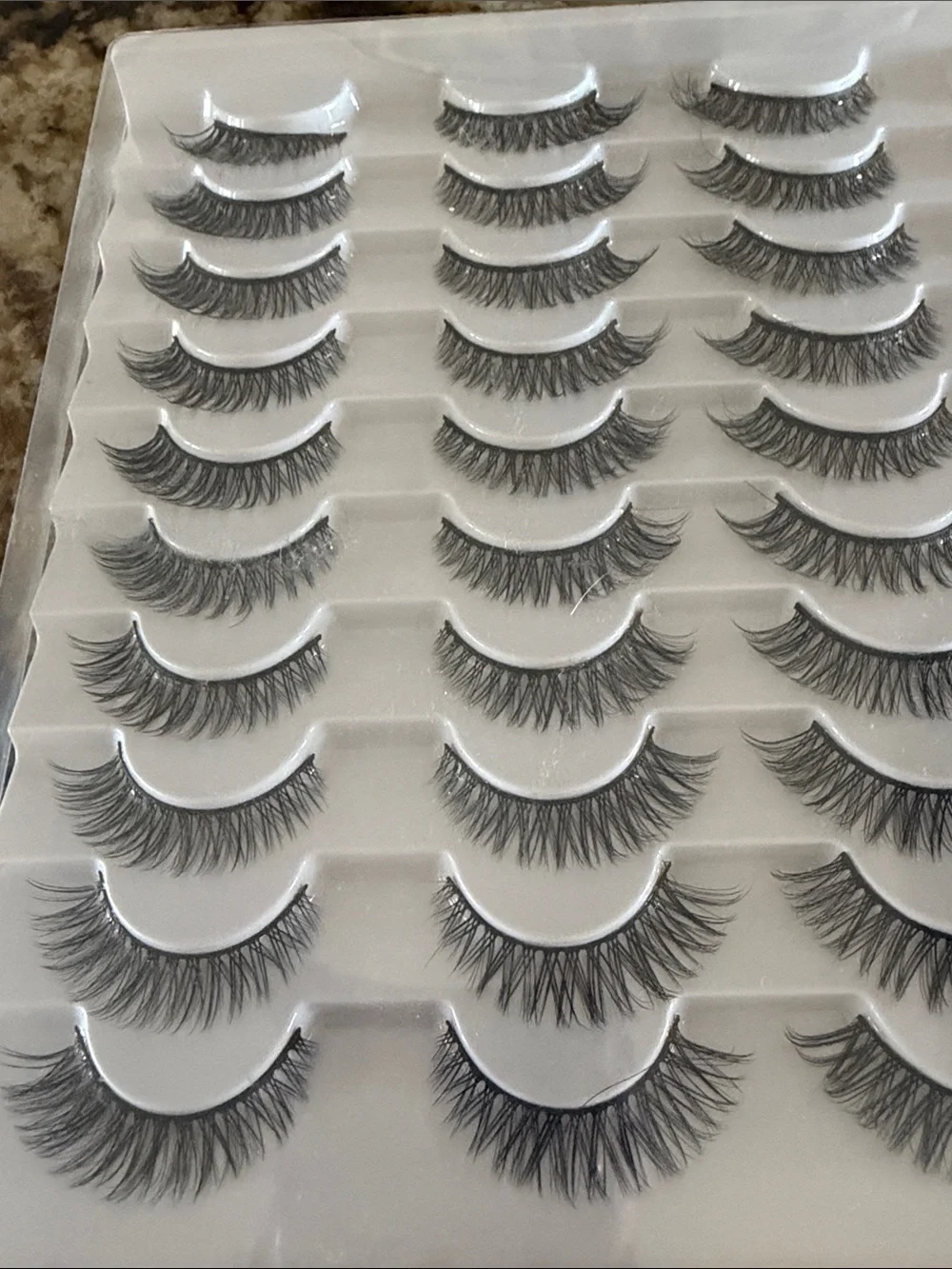 Amazon Black Multipair Natural False Eyelashes Set